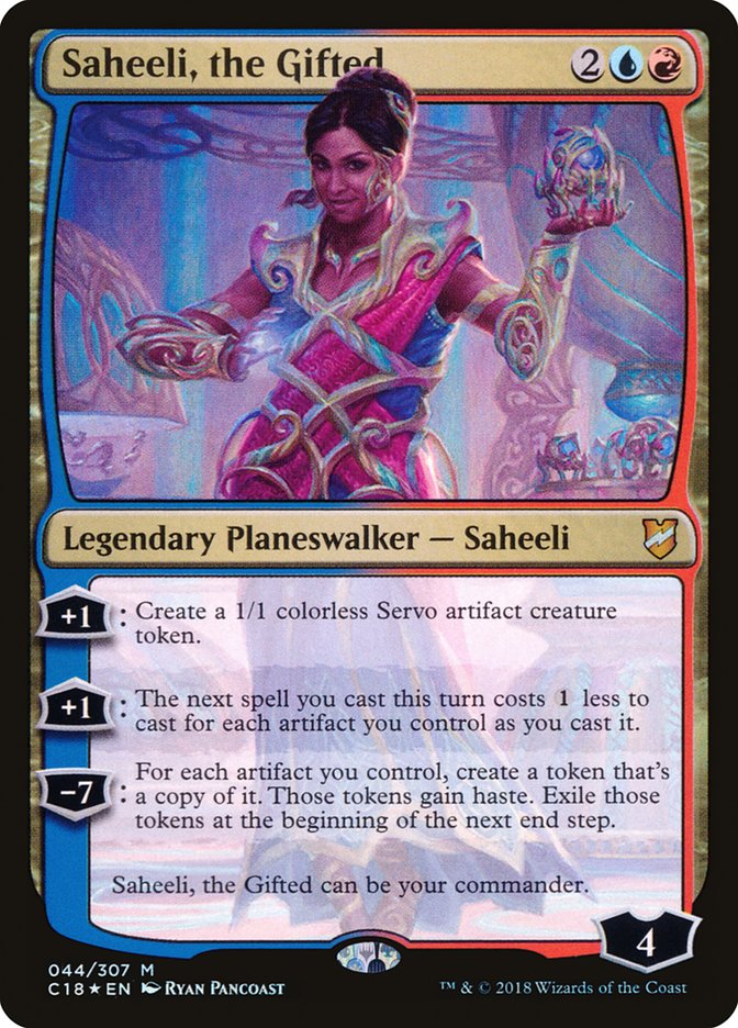 Saheeli, the Gifted [Commander 2018] | Tables and Towers