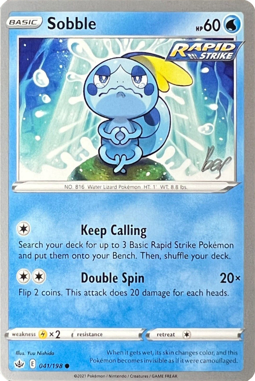 Sobble (041/198) (Cheryl Again - Sebastian Lashmet) [World Championships 2022] | Tables and Towers