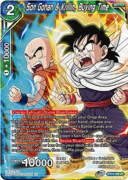 Son Gohan & Krillin, Buying Time (BT14-148) [Cross Spirits] | Tables and Towers