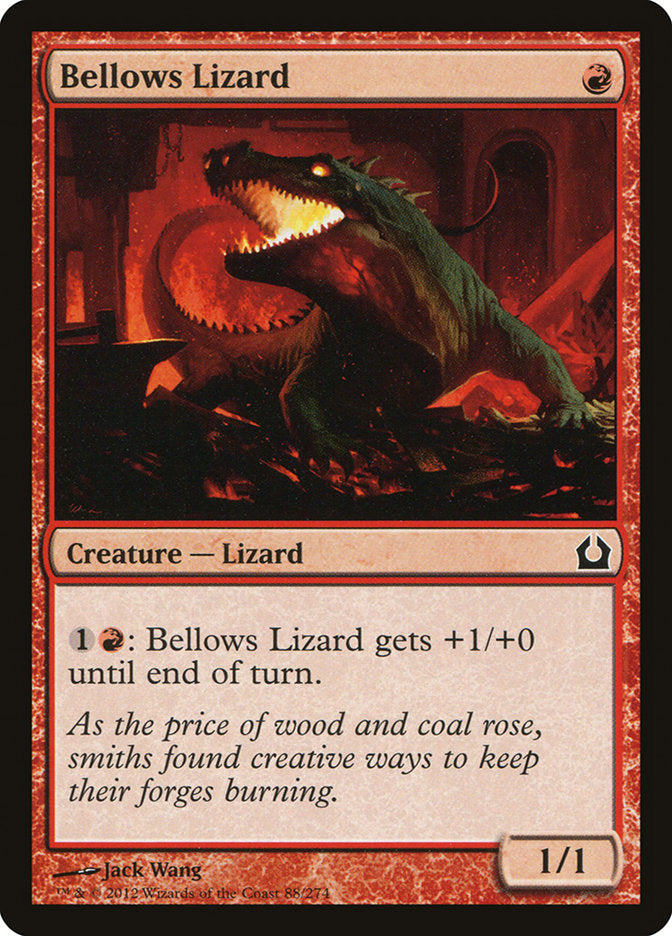 Bellows Lizard [Return to Ravnica] | Tables and Towers