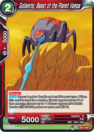 Goliamite, Beast of the Planet Vampa (BT11-020) [Vermilion Bloodline] | Tables and Towers