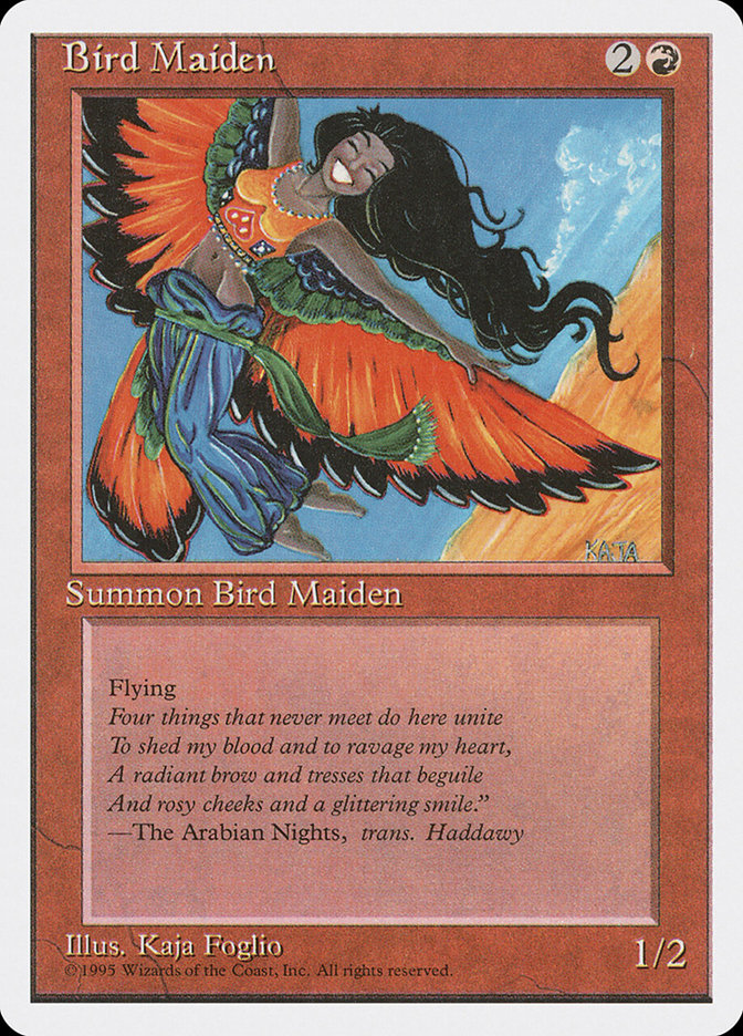 Bird Maiden [Fourth Edition] | Tables and Towers