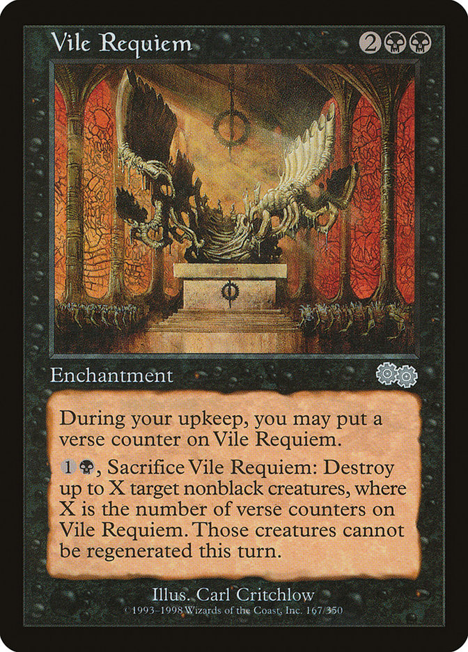 Vile Requiem [Urza's Saga] | Tables and Towers