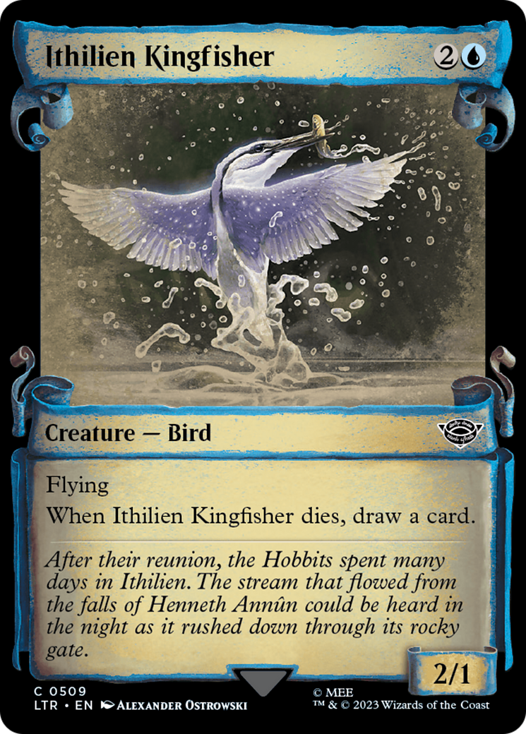 Ithilien Kingfisher [The Lord of the Rings: Tales of Middle-Earth Showcase Scrolls] | Tables and Towers