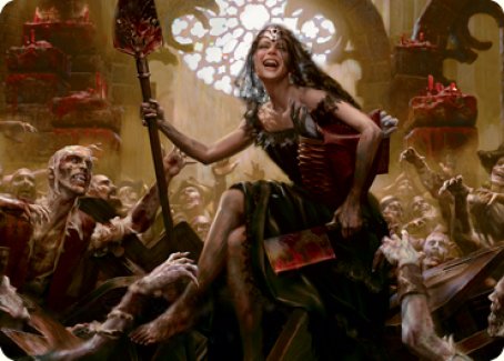 Gisa, Glorious Resurrector Art Card [Innistrad: Midnight Hunt Art Series] | Tables and Towers