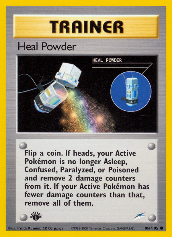 Heal Powder (104/105) [Neo Destiny 1st Edition] | Tables and Towers