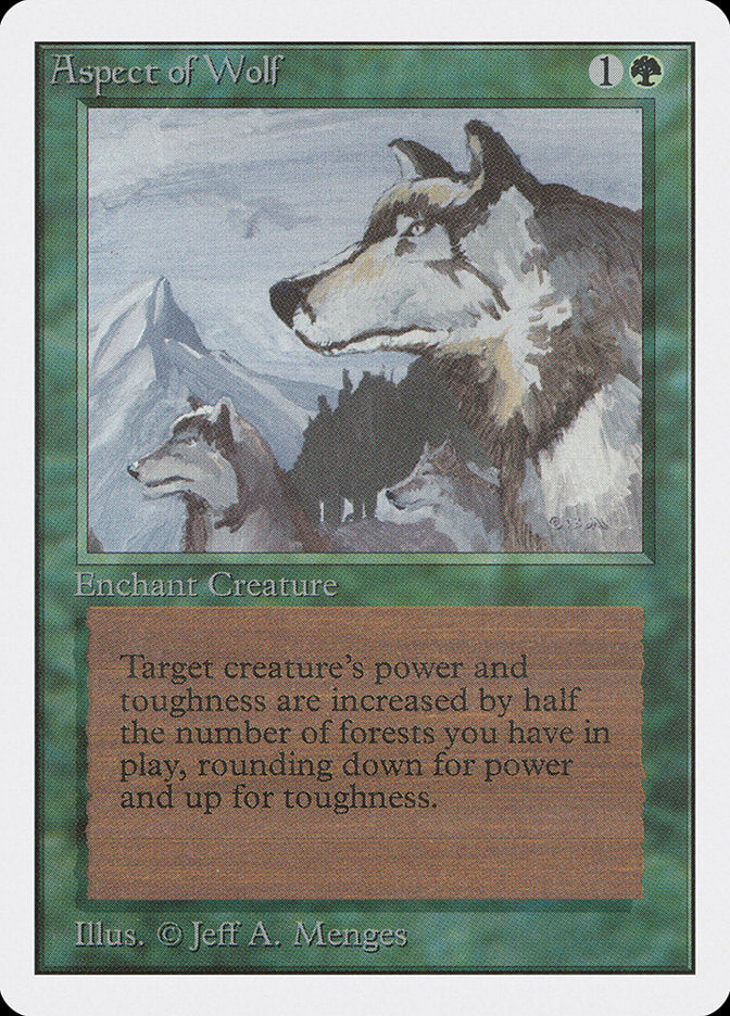 Aspect of Wolf [Unlimited Edition] | Tables and Towers