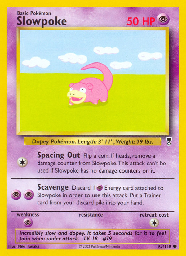 Slowpoke (93/110) [Legendary Collection] | Tables and Towers