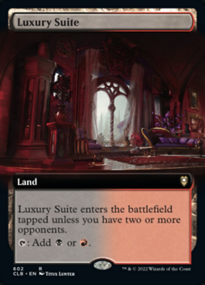 Luxury Suite (Extended Art) [Commander Legends: Battle for Baldur's Gate] | Tables and Towers