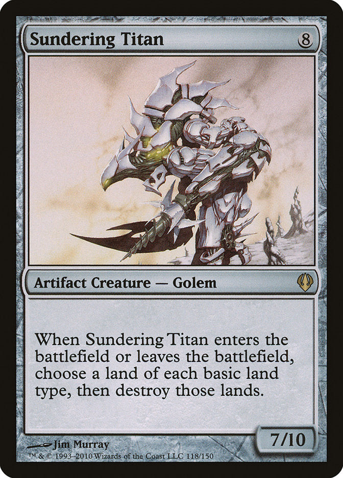 Sundering Titan [Archenemy] | Tables and Towers