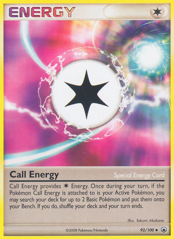 Call Energy (92/100) [Diamond & Pearl: Majestic Dawn] | Tables and Towers