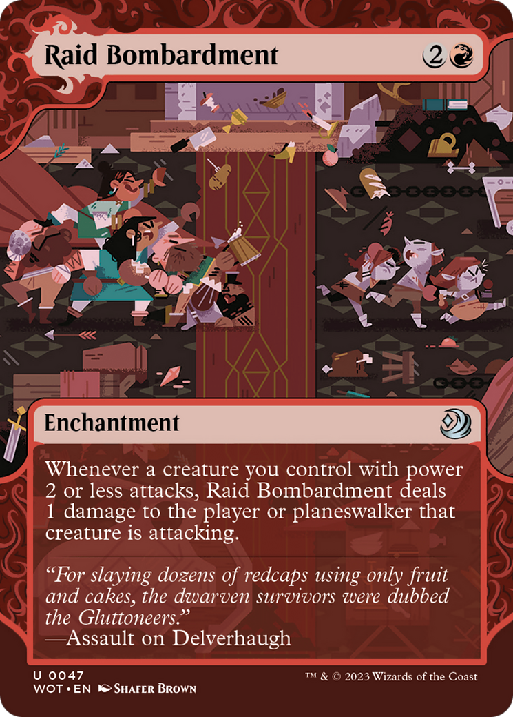 Raid Bombardment [Wilds of Eldraine: Enchanting Tales] | Tables and Towers