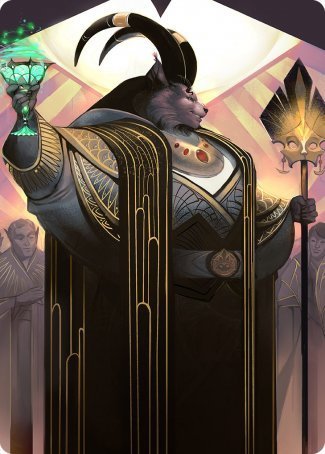 Jetmir, Nexus of Revels 2 Art Card [Streets of New Capenna Art Series] | Tables and Towers