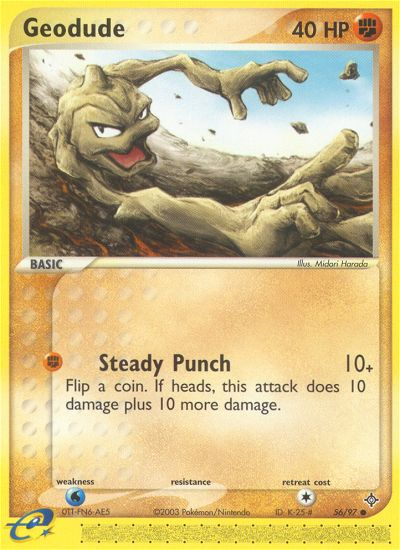 Geodude (56/97) [EX: Dragon] | Tables and Towers