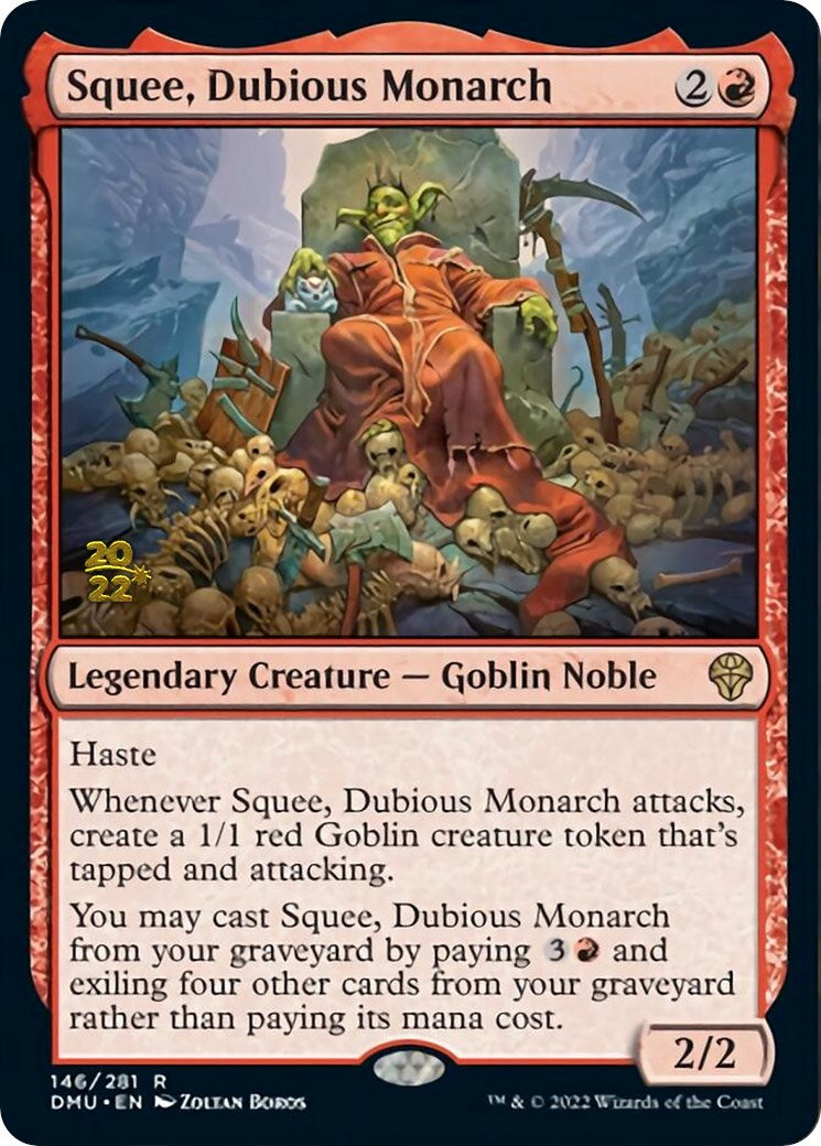 Squee, Dubious Monarch [Dominaria United Prerelease Promos] | Tables and Towers