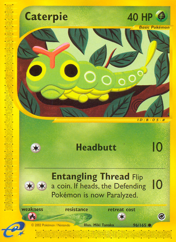 Caterpie (96/165) [Expedition: Base Set] | Tables and Towers