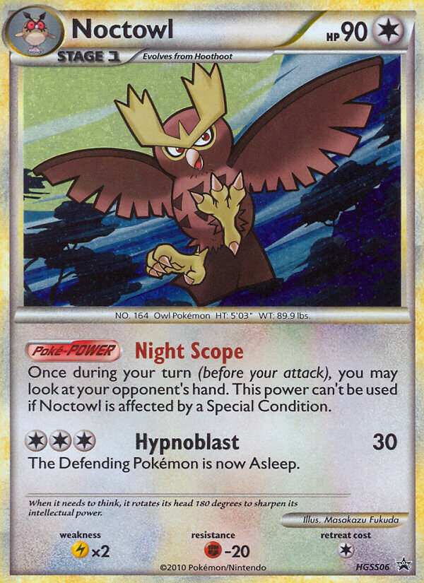 Noctowl (HGSS06) [HeartGold & SoulSilver: Black Star Promos] | Tables and Towers