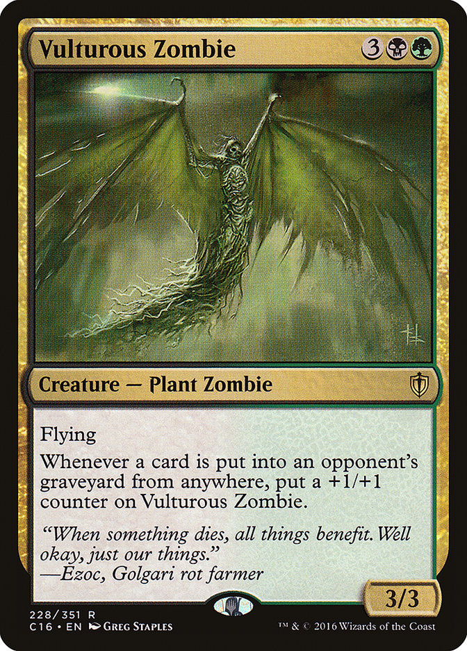 Vulturous Zombie [Commander 2016] | Tables and Towers