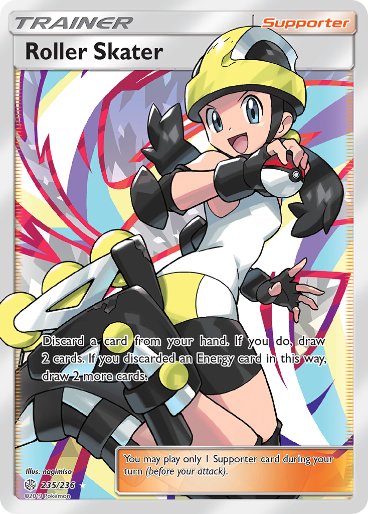 Roller Skater (235/236) [Sun & Moon: Cosmic Eclipse] | Tables and Towers