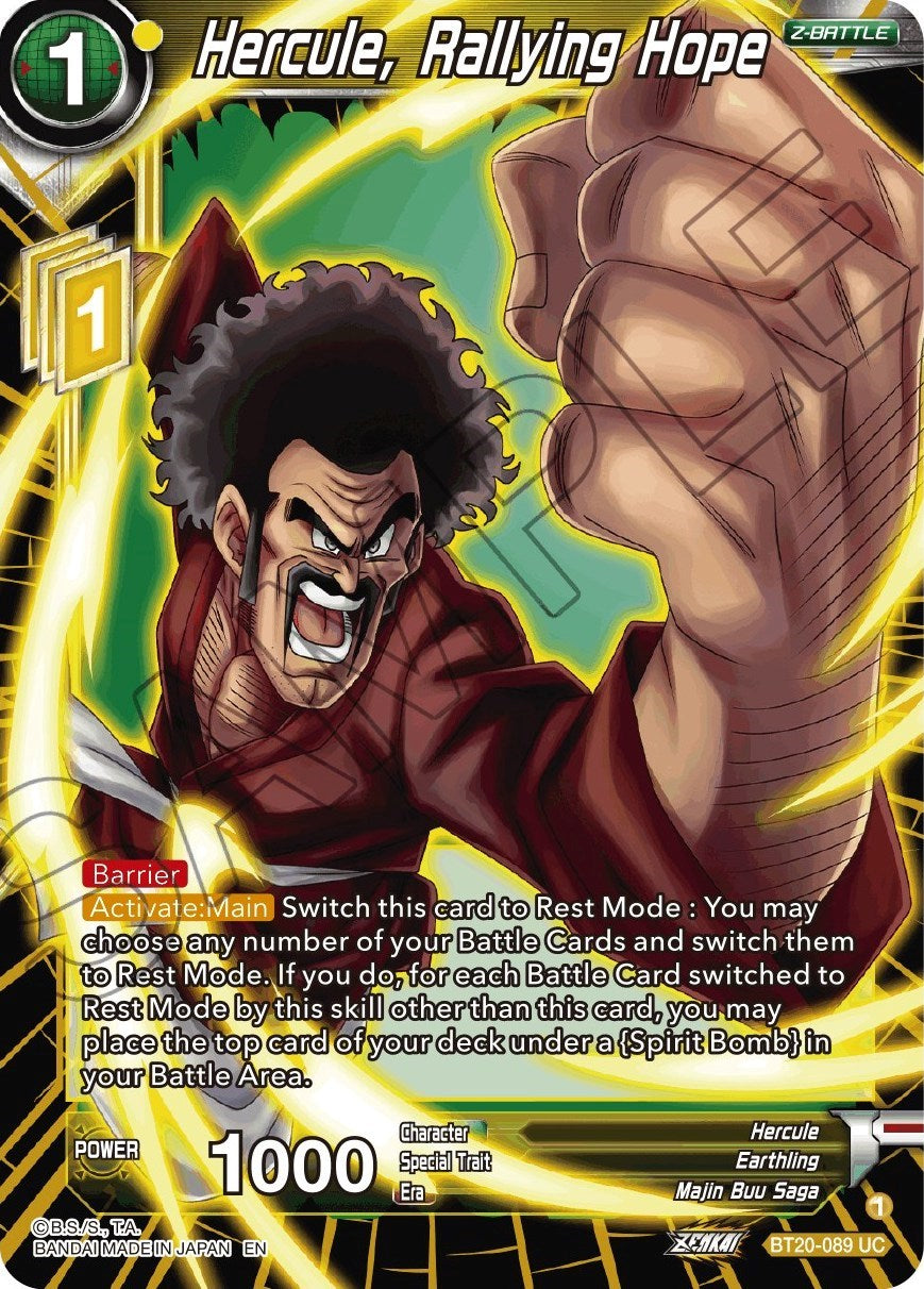 Hercule, Rallying Hope (BT20-089) [Power Absorbed] | Tables and Towers