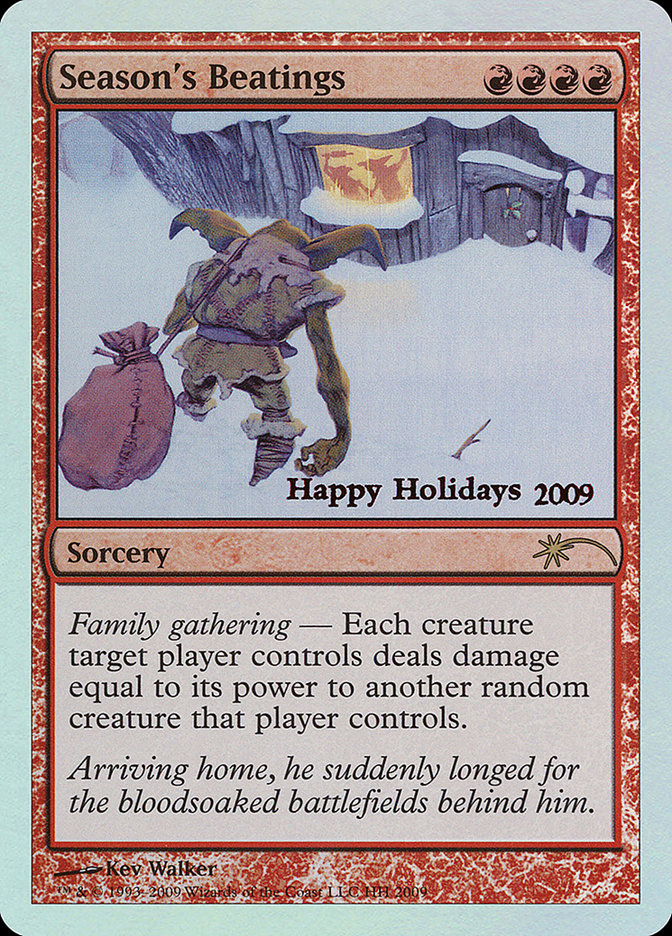 Season's Beatings [Happy Holidays] | Tables and Towers