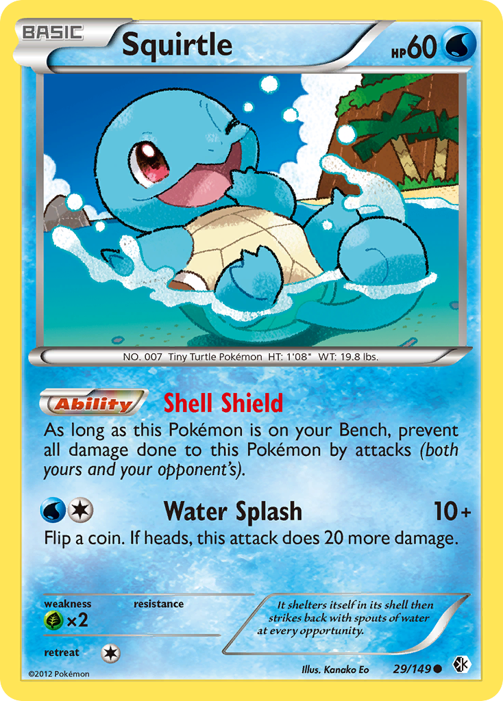 Squirtle (29/149) [Black & White: Boundaries Crossed] | Tables and Towers