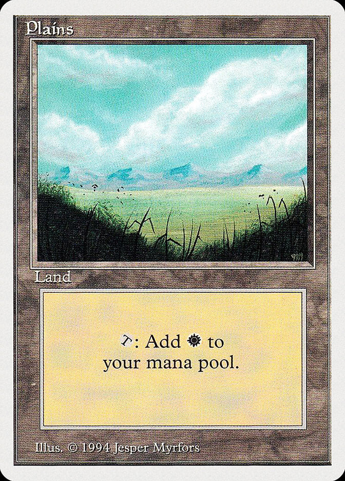 Plains (292) [Summer Magic / Edgar] | Tables and Towers