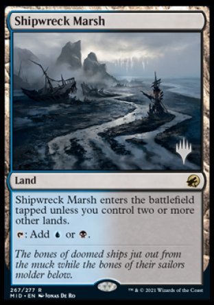 Shipwreck Marsh (Promo Pack) [Innistrad: Midnight Hunt Promos] | Tables and Towers