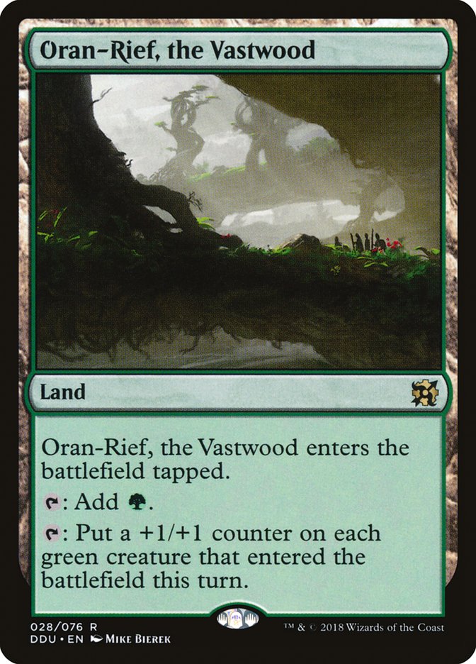 Oran-Rief, the Vastwood [Duel Decks: Elves vs. Inventors] | Tables and Towers