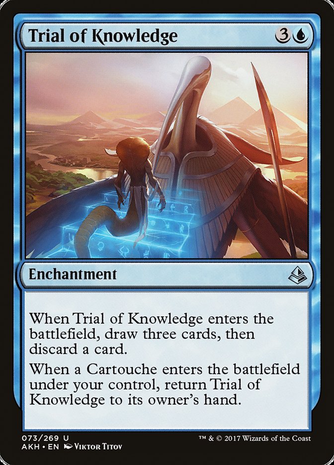 Trial of Knowledge [Amonkhet] | Tables and Towers