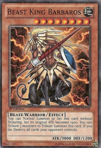 Beast King Barbaros [BP01-EN148] Starfoil Rare | Tables and Towers