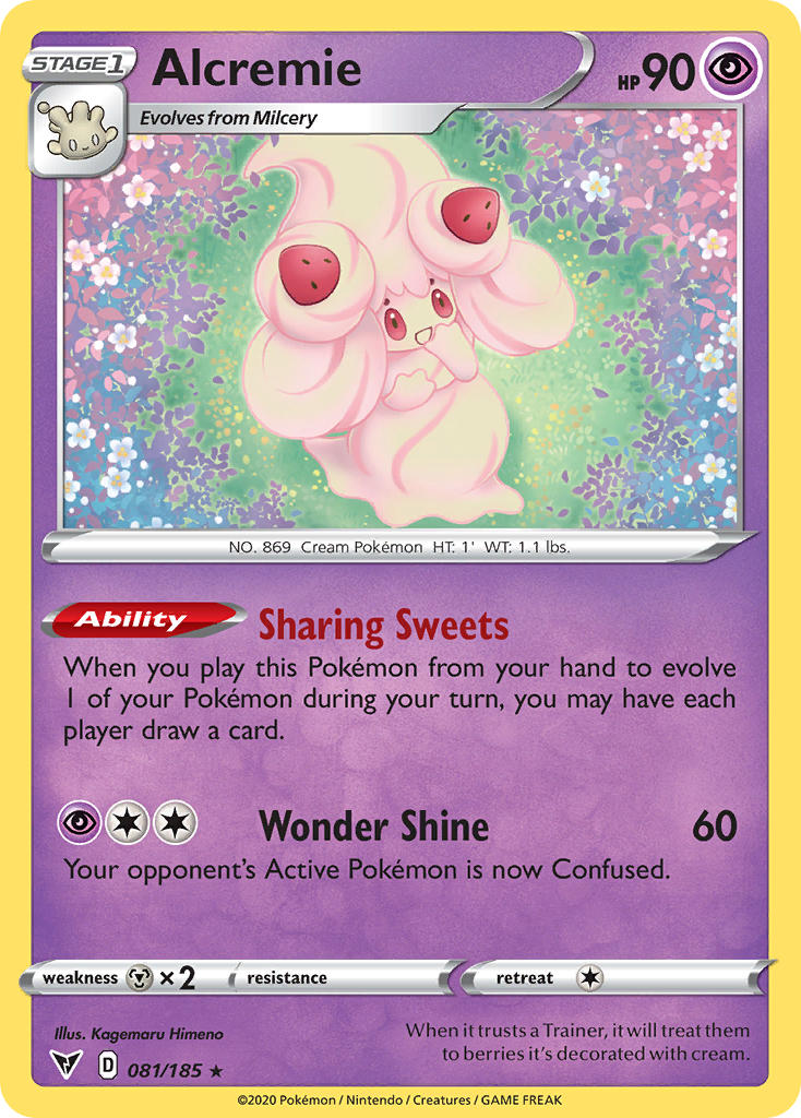 Alcremie (081/185) [Sword & Shield: Vivid Voltage] | Tables and Towers