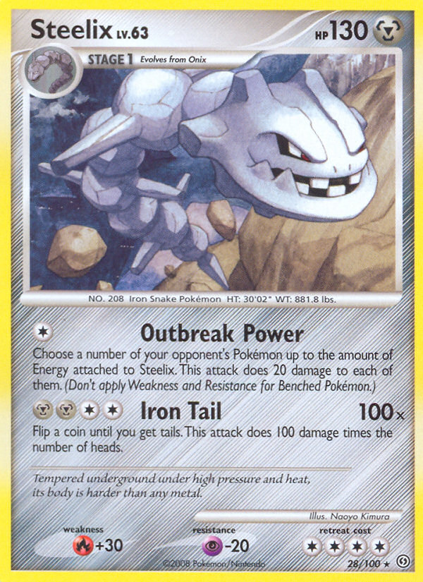 Steelix (28/100) [Diamond & Pearl: Stormfront] | Tables and Towers