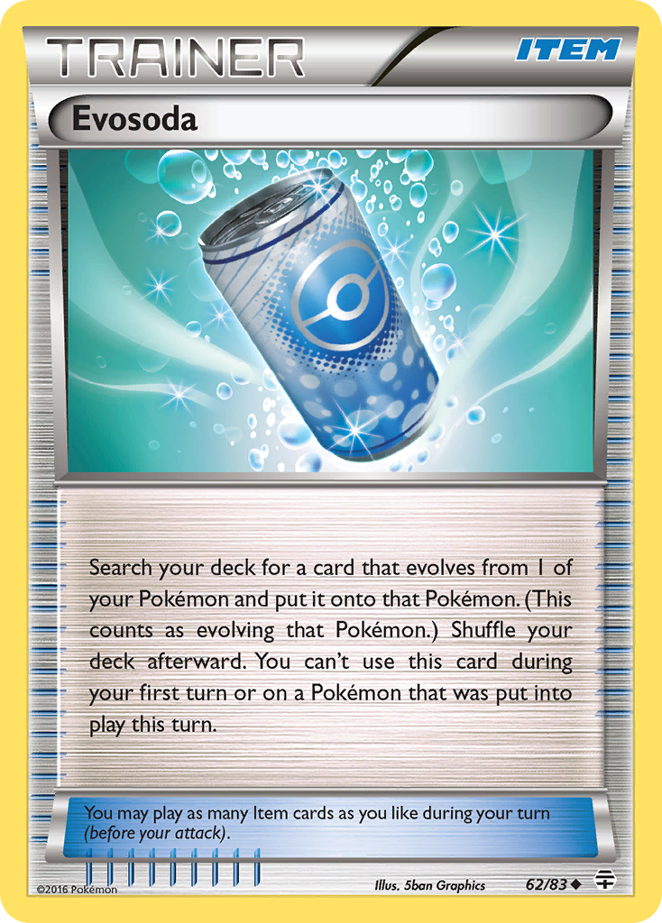 Evosoda (62/83) [XY: Generations] | Tables and Towers