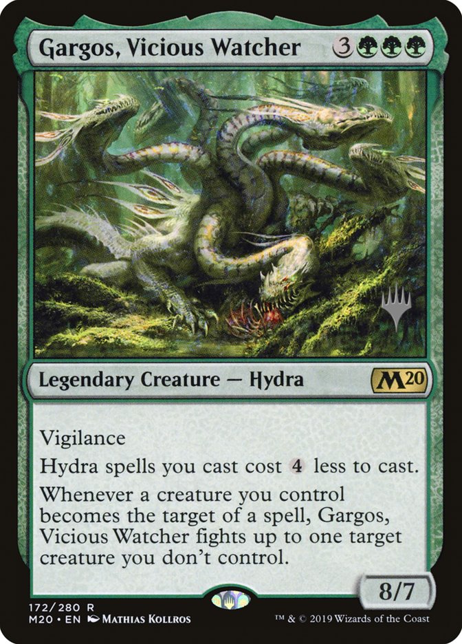 Gargos, Vicious Watcher (Promo Pack) [Core Set 2020 Promos] | Tables and Towers