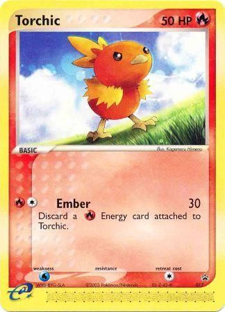 Torchic (017) (Non-Holo) [Nintendo: Black Star Promos] | Tables and Towers