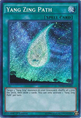 Yang Zing Path [MP15-EN105] Secret Rare | Tables and Towers