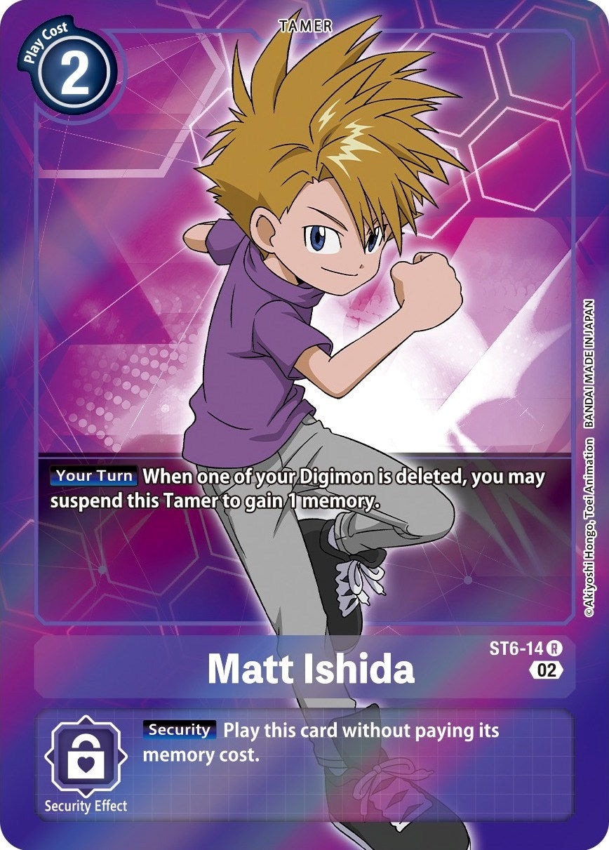 Matt Ishida [ST6-14] (Alternate Art) [Starter Deck: Ragnaloardmon] | Tables and Towers