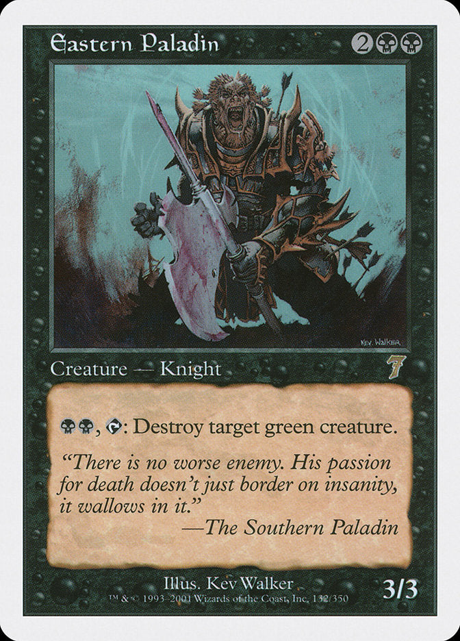 Eastern Paladin [Seventh Edition] | Tables and Towers