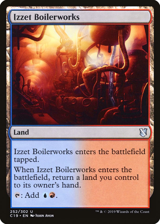 Izzet Boilerworks [Commander 2019] | Tables and Towers