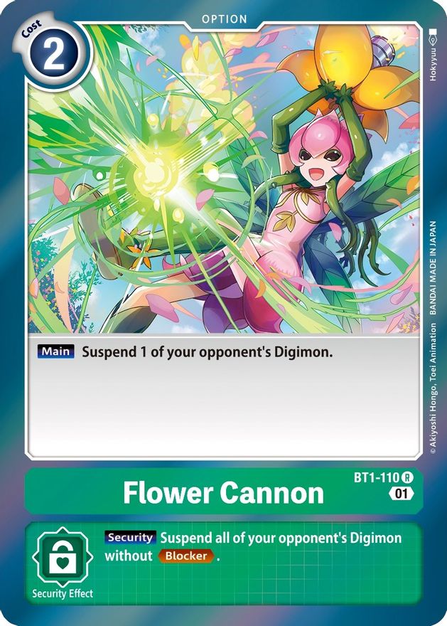 Flower Cannon [BT1-110] [Starter Deck: Ultimate Ancient Dragon] | Tables and Towers