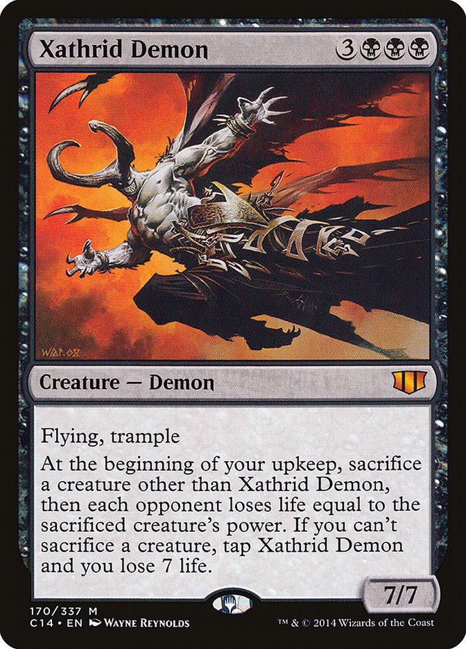 Xathrid Demon [Commander 2014] | Tables and Towers