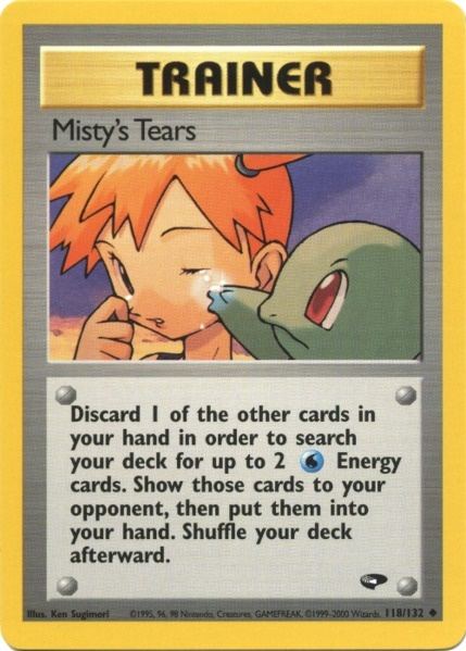 Misty's Tears (118/132) [Gym Challenge Unlimited] | Tables and Towers