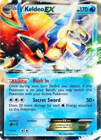 Keldeo EX (49/149) (Jumbo Card) [Black & White: Boundaries Crossed] | Tables and Towers