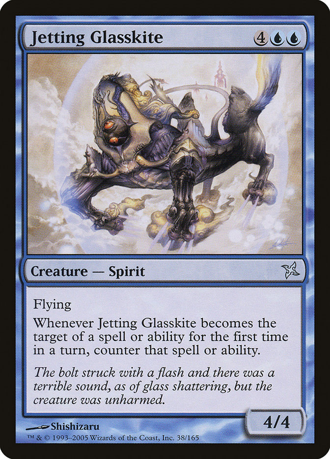 Jetting Glasskite [Betrayers of Kamigawa] | Tables and Towers