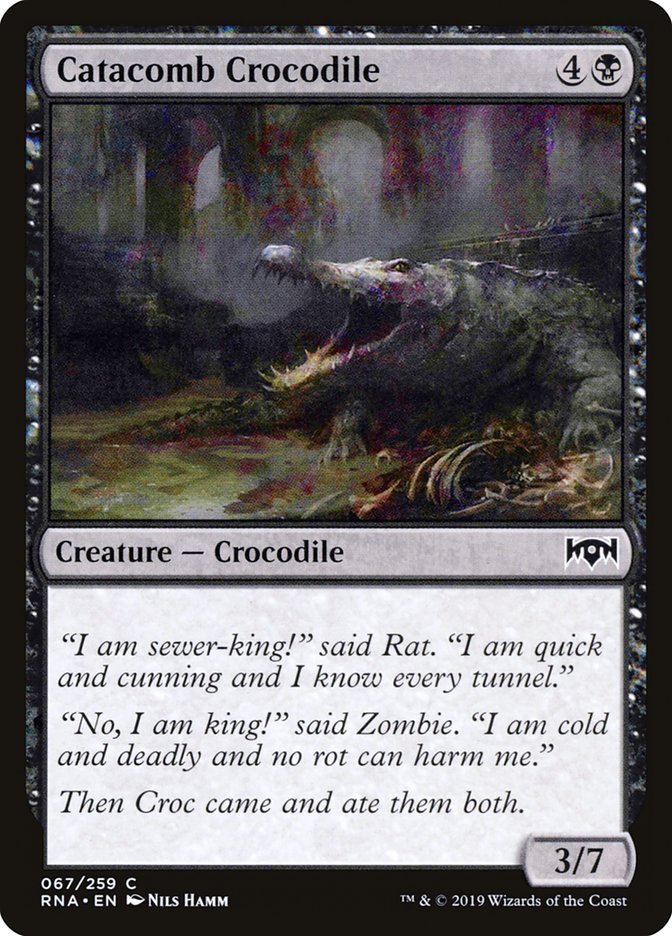 Catacomb Crocodile [Ravnica Allegiance] | Tables and Towers