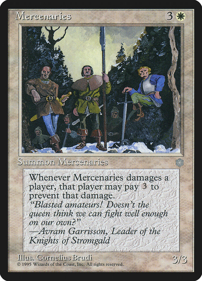 Mercenaries [Ice Age] | Tables and Towers