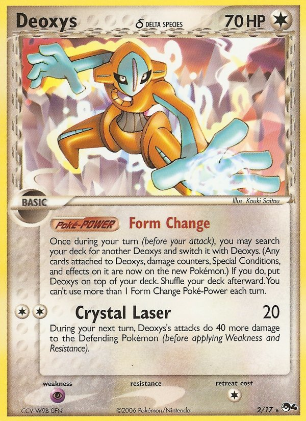 Deoxys (2/17) (Delta Species) [POP Series 4] | Tables and Towers