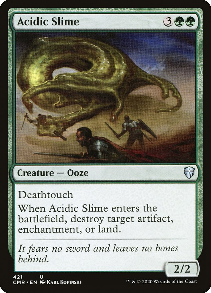 Acidic Slime [Commander Legends] | Tables and Towers