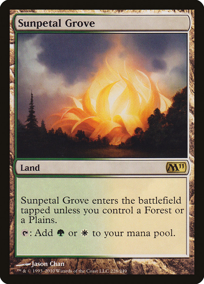 Sunpetal Grove [Magic 2011] | Tables and Towers